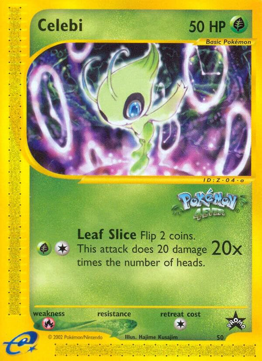 Pokemon Celebi #50 WOTC Promo