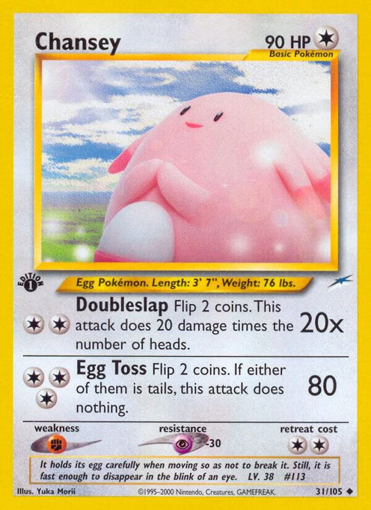 Pokemon Chansey 31/105 Neo Destiny