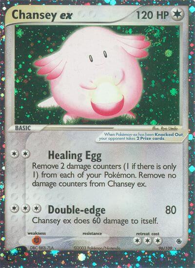 Pokemon Chansey ex 96/109 EX Ruby & Sapphire