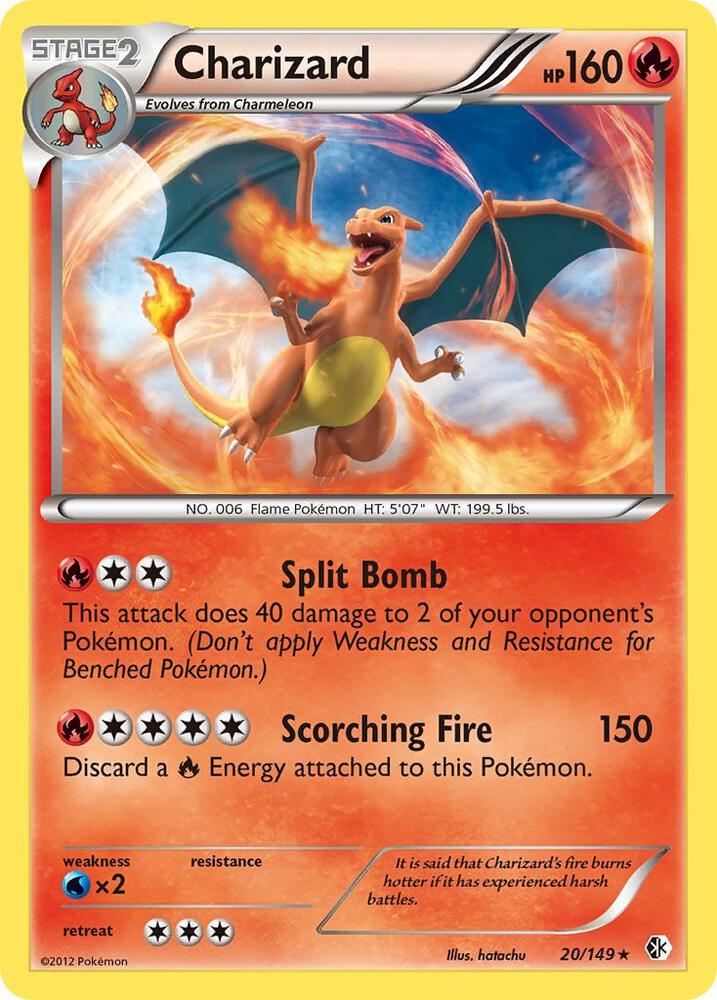 Pokemon Charizard 20/149 Boundaries Crossed