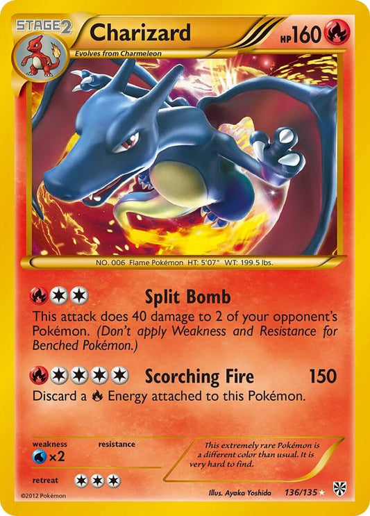 Pokemon Charizard 136/135 Plasma Storm