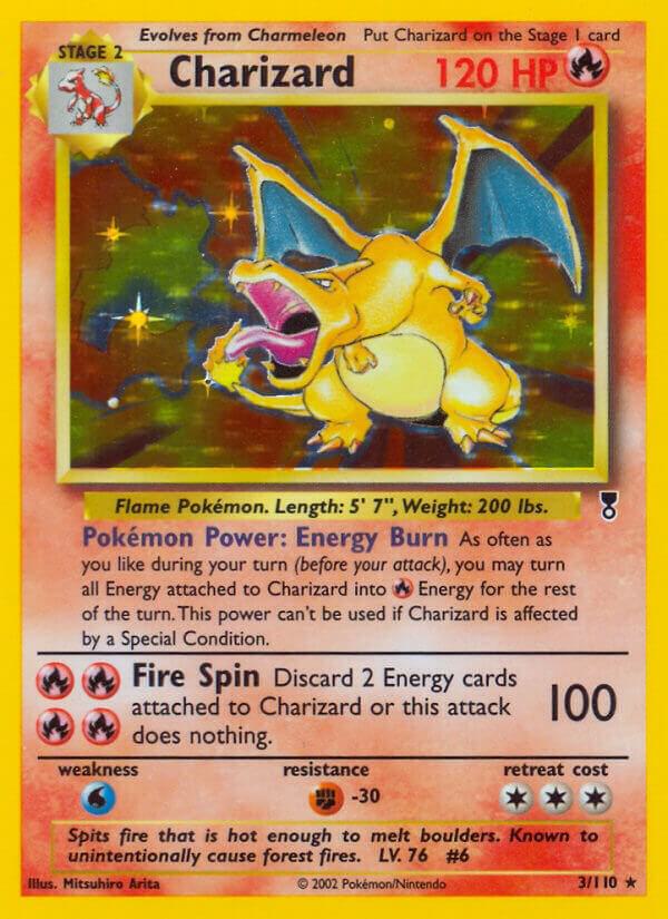 Pokemon Charizard 3/110 Legendary Collection