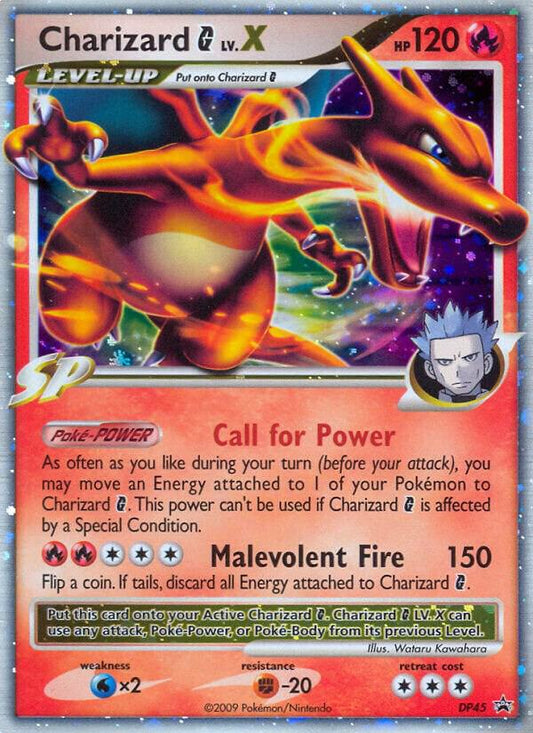 Pokemon Charizard G LV.X DP45 Diamond & Pearl Promos