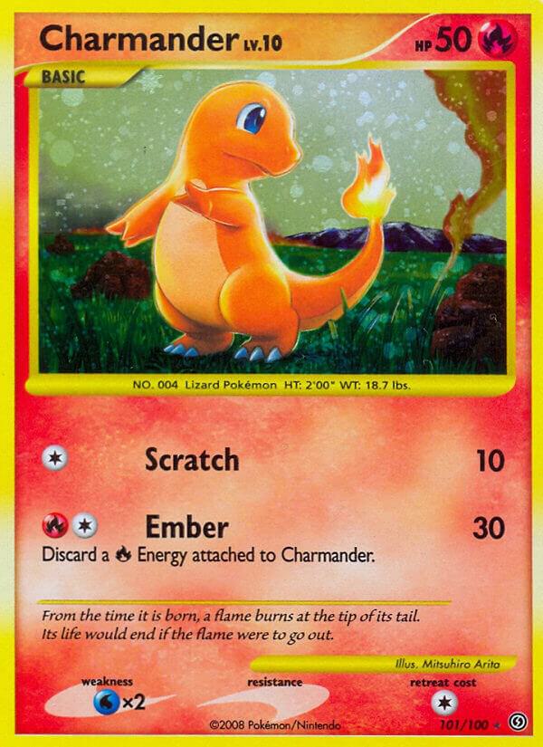 Pokemon Charmander 101/100 Stormfront