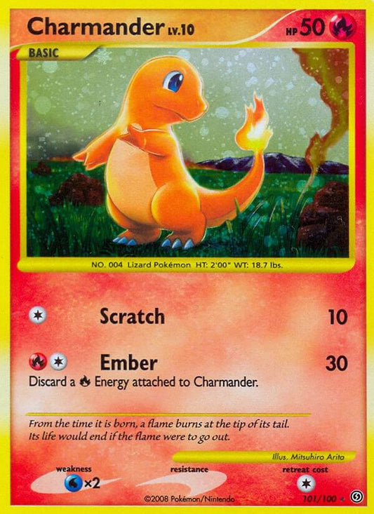 Pokemon Charmander 101/100 Stormfront