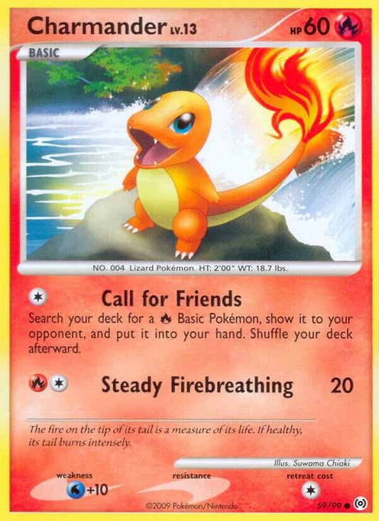Pokemon Charmander 59/99 Arceus