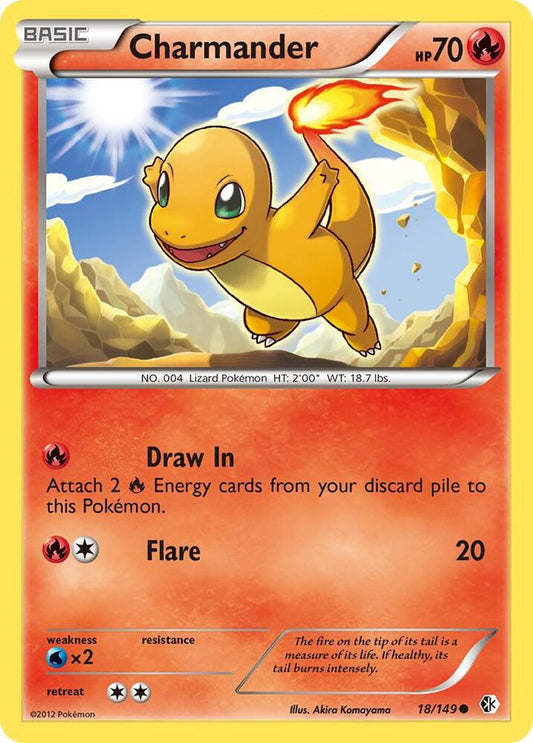Pokemon Charmander 18/149 Boundaries Crossed