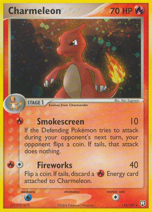 Pokemon Charmeleon 110/109 Team Rocket Returns