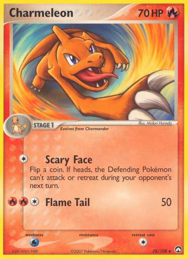 Pokemon Charmeleon 28/108 Power Keepers