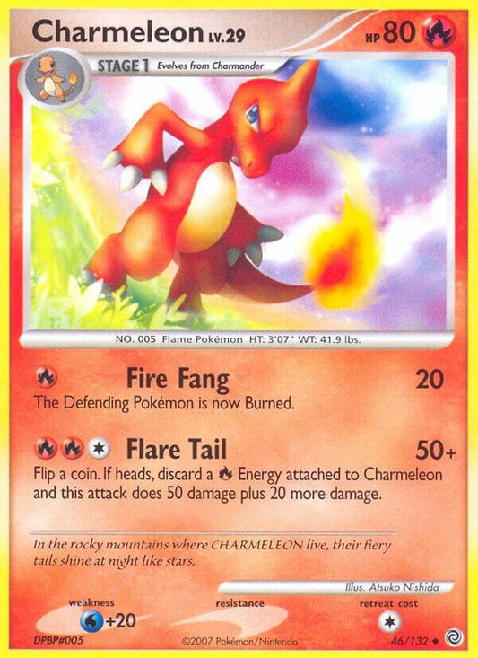 Pokemon Charmeleon 46/132 Secret Wonders