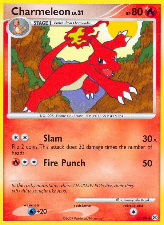Pokemon Charmeleon 35/99 Arceus