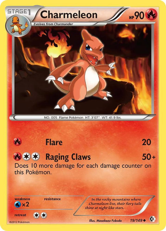 Pokemon Charmeleon 19/149 Boundaries Crossed