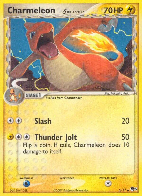 Pokemon Charmeleon δ 5/17 POP Series 5