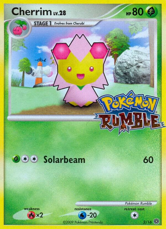 Pokemon Cherrim 2/16 Pokémon Rumble