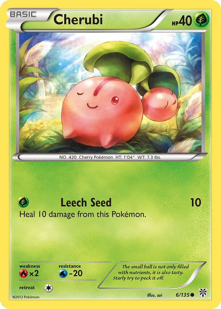 Pokemon Cherubi 6/135 Plasma Storm