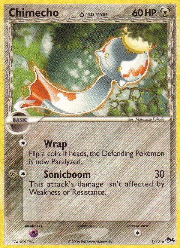 Pokemon Chimecho δ 1/17 POP Series 4