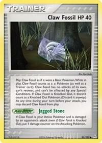Pokemon Claw Fossil 91/110 Holon Phantoms