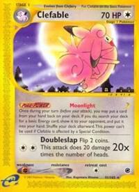 Pokemon Clefable 41/165 Expedition Base Set