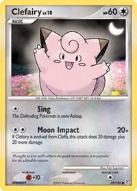Pokemon Clefairy 77/130 Diamond & Pearl