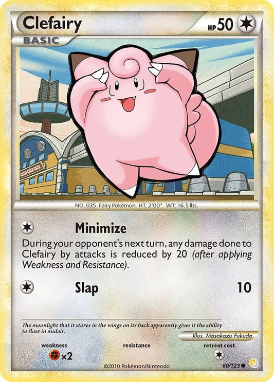 Pokemon Clefairy 60/123 HeartGold & SoulSilver