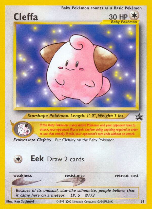 Pokemon Cleffa #31 WOTC Promo