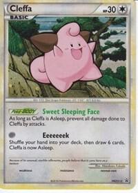 Pokemon Cleffa HGSS12 HGSS Black Star Promos
