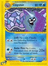 Pokemon Cloyster 42/165 Expedition Base Set
