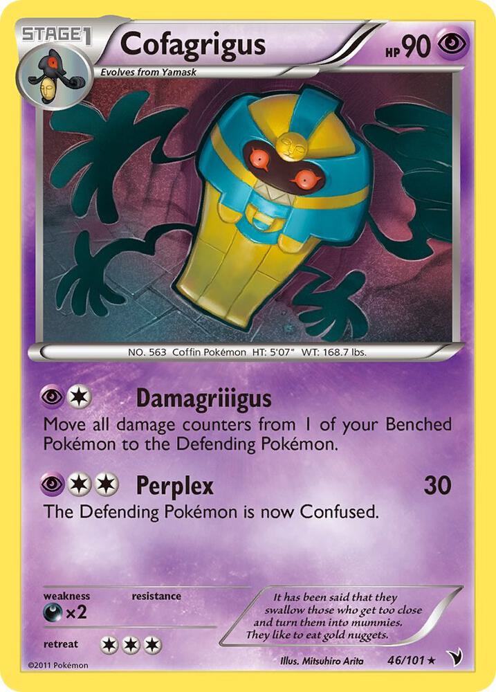 Pokemon Cofagrigus 46/101 Noble Victories