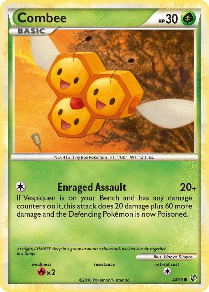 Pokemon Combee 44/90 Undaunted