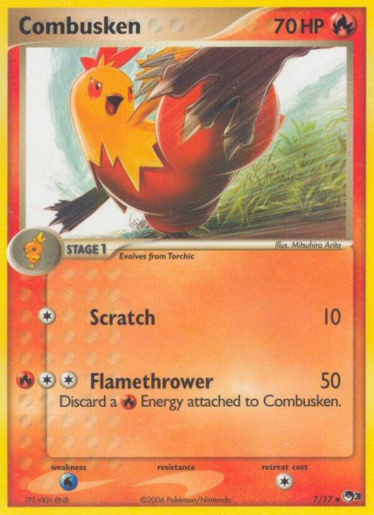 Pokemon Combusken 7/17 POP Series 3