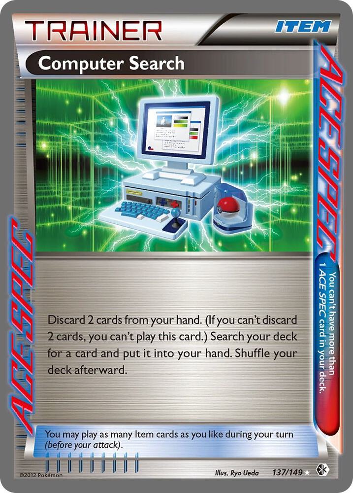 Pokemon Computer Search 137/149 Boundaries Crossed