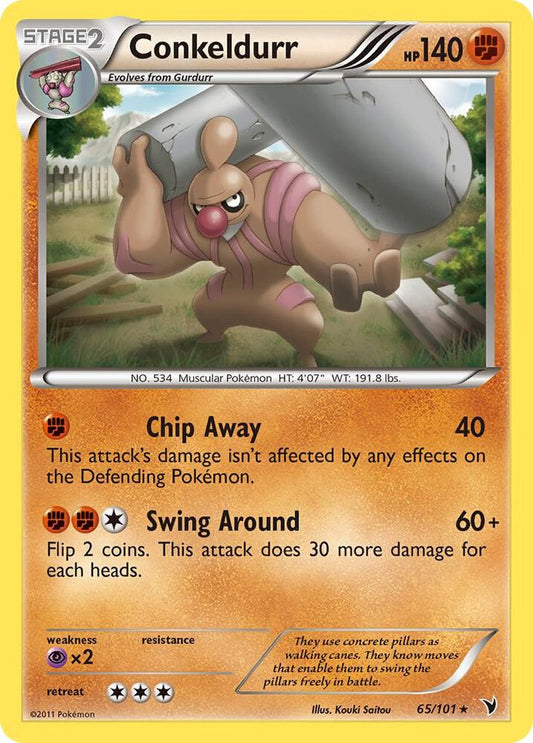 Pokemon Conkeldurr 65/101 Noble Victories