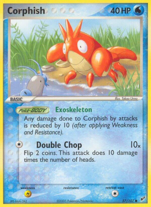 Pokemon Corphish 57/107 Deoxys