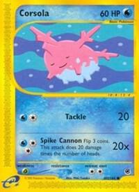Pokemon Corsola 102/165 Expedition Base Set