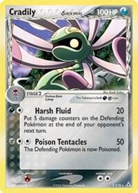 Pokemon Cradily δ 2/110 Holon Phantoms