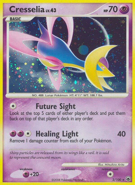 Pokemon Cresselia 2/100 Majestic Dawn