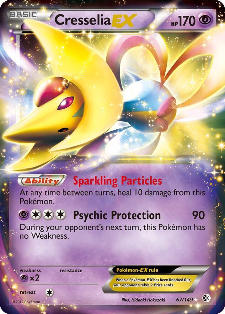 Pokemon Cresselia EX 67/149 Boundaries Crossed