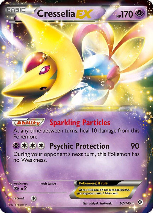 Pokemon Cresselia EX 67/149 Boundaries Crossed