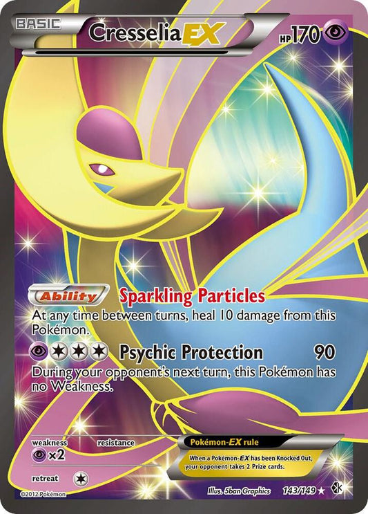 Pokemon Cresselia EX 143/149 Boundaries Crossed