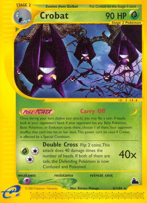 Pokemon Crobat 6/144 Skyridge