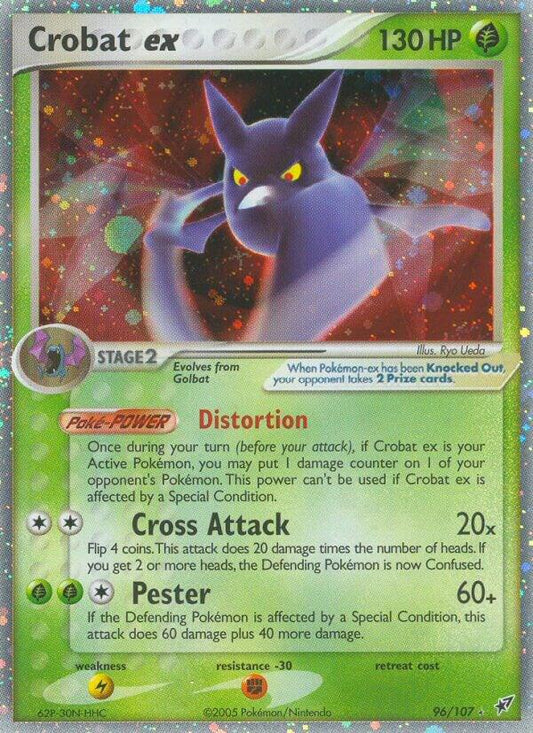 Pokemon Crobat ex 96/107 Deoxys