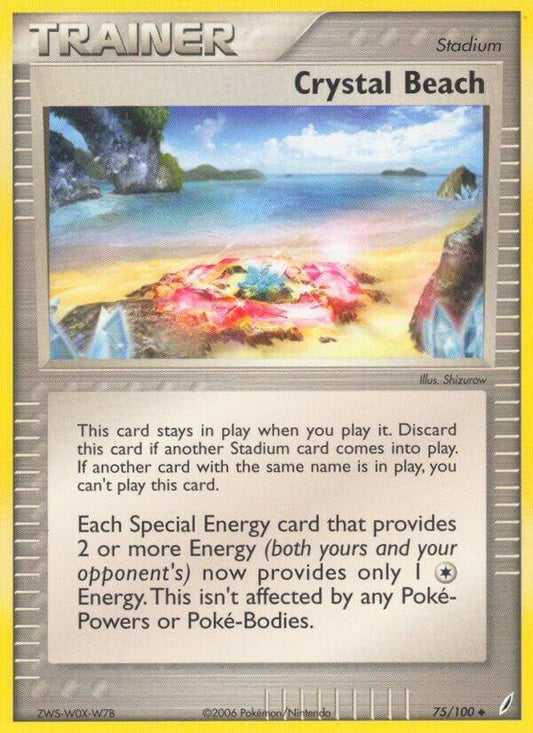 Pokemon Crystal Beach 75/100 Crystal Guardians
