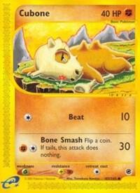 Pokemon Cubone 103/165 Expedition Base Set