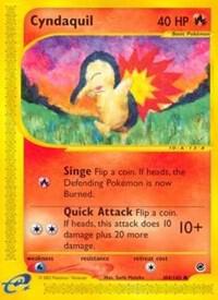 Pokemon Cyndaquil 104/165 Expedition Base Set