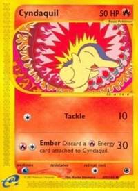 Pokemon Cyndaquil 105/165 Expedition Base Set