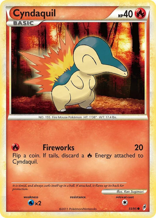 Pokemon Cyndaquil 55/95 Call of Legends