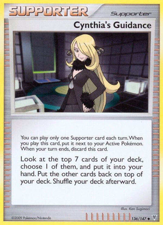 Pokemon Cynthia's Guidance 136/147 Supreme Victors