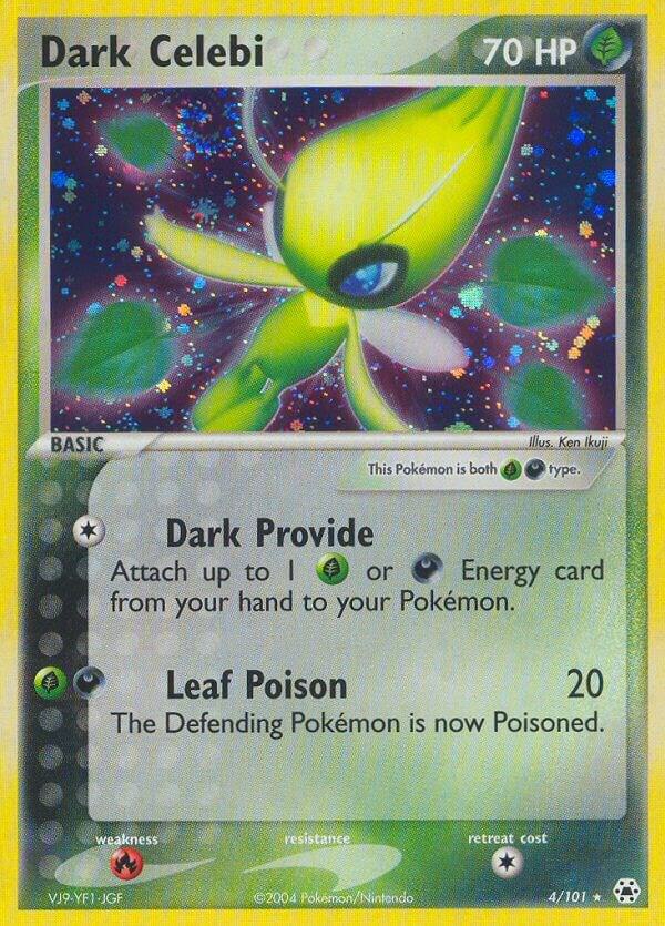 Pokemon Dark Celebi 4/101 Hidden Legends