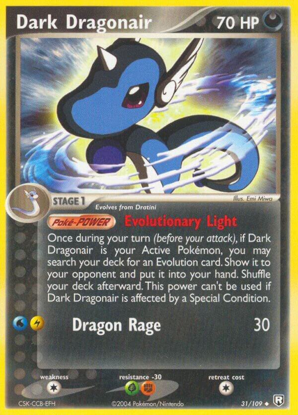 Pokemon Dark Dragonair 31/109 Team Rocket Returns