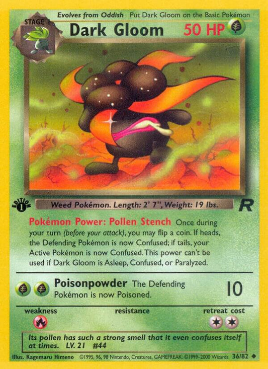 Pokemon Dark Gloom #36 Team Rocket